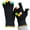 Black, variant on Vintage Two-finger Exposed Knitted Gloves Women Solid Color Thicken Glove Winter Warm Elastic Christmas Gift for Girl
