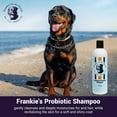 thumbnail image 2 of Frankie on the Beach Soothing Probiotic Liquid Shampoo for Dogs, Coconut Pina Colada Scent, 12 oz Bottle - Made in the USA, 2 of 5