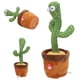 thumbnail image 5 of Juguetes electrónicos de peluche de Cactus para niños, juguete educativo para cantar, bailar, Cactus, 5 of 9