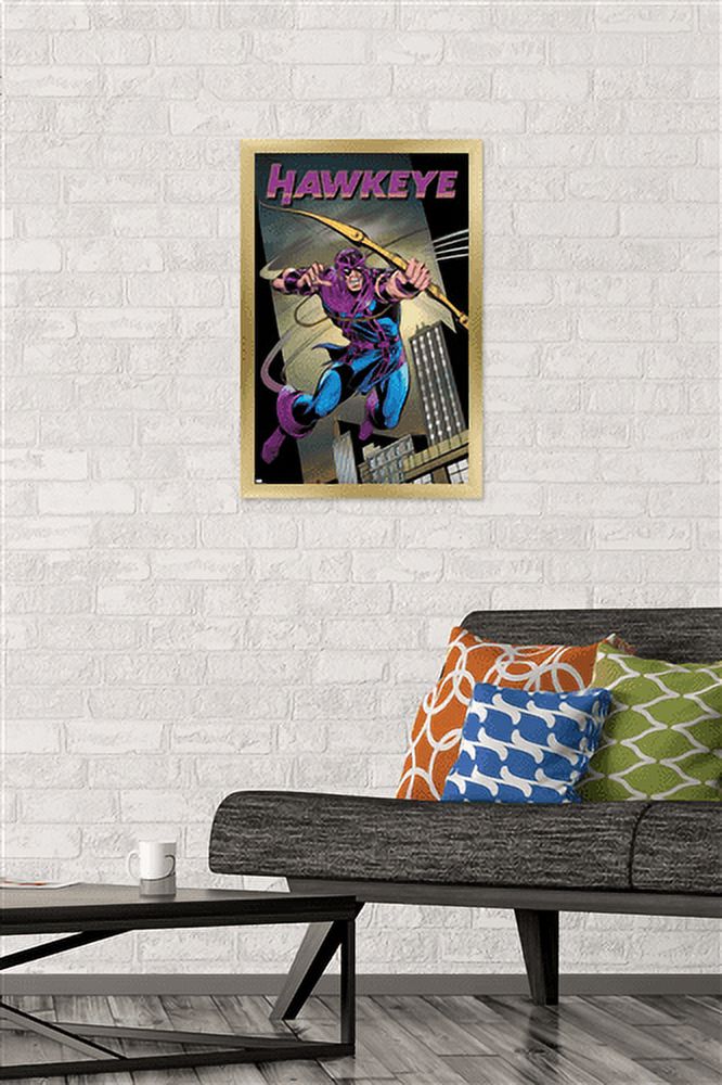 Marvel - Hawkeye - Hawkeye Freefall #1 Wall Poster, 14.725" x 22.375", Framed