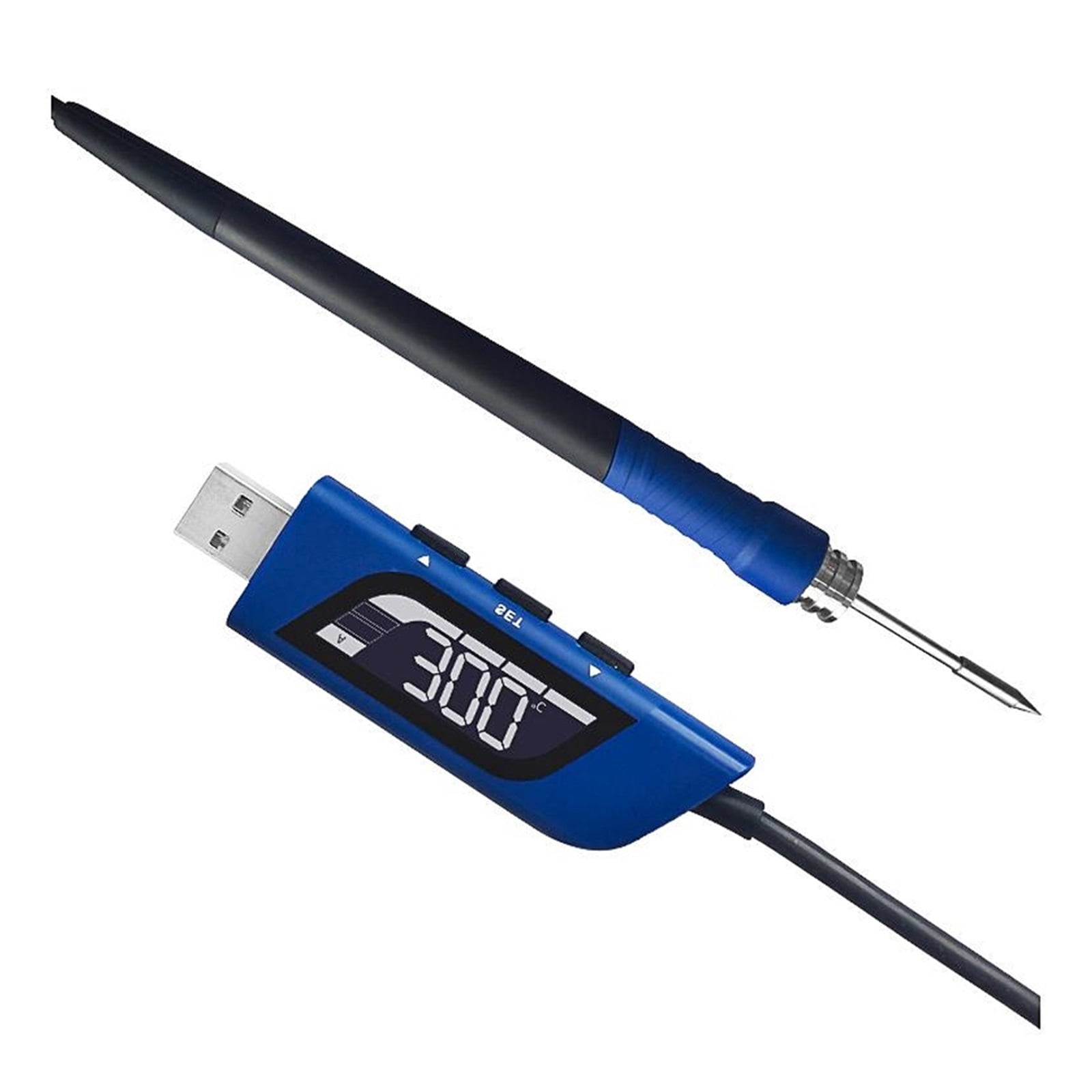 GT-2010 Portable USB Soldering Iron, 5V 2A Digital LED Display Tool