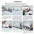 thumbnail image 3 of Touchless Toilet Flusher, Long Service Time Automatic Toilet Flusher Sensitive  Simple Installation Waterproof  for Home Office Restaurant Mall, 3 of 7