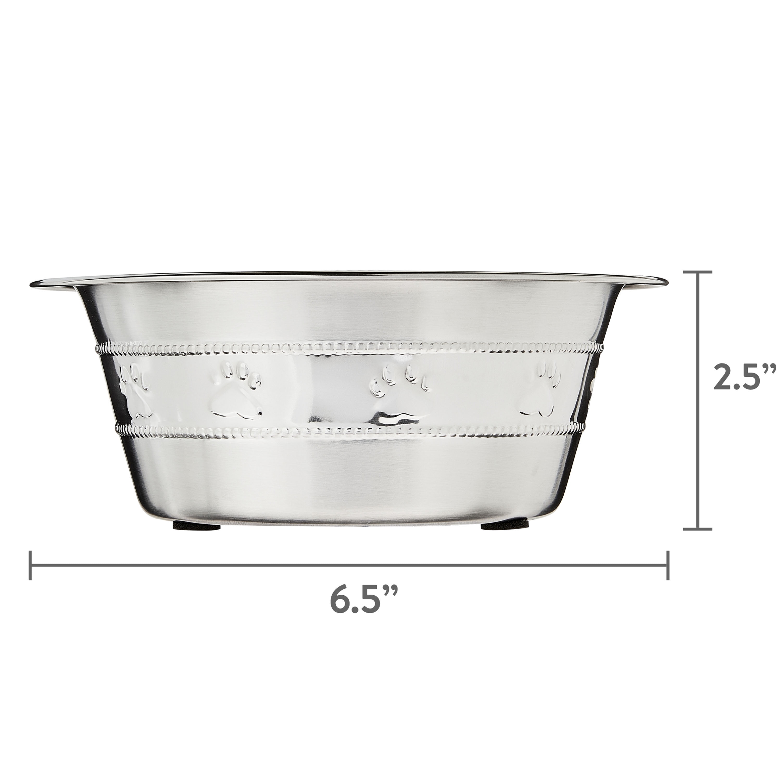 PEDAY peday large dog water bowl 304 stainless steel extra large dog bowl  for big & large dogs