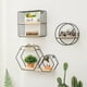thumbnail image 1 of Nordic Style Wrought Iron Wall Shelf Decoration Metal Wall Storage Rack Living Room Figurines Crafts Hanging Home Display RacksCabin GoldChina He Qiyong unisex, 1 of 1