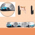 thumbnail image 1 of LJNYFDC Skateboard Wall Mount Horizontal Snowboard Wall Mount Clips Sturdy Strong Load bearing Snowboard Display Rack, 1 of 6