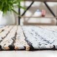 thumbnail image 4 of SAFAVIEH Vintage Leather Crawford Striped Area Rug, Silver/Natural, 4' x 6', 4 of 8
