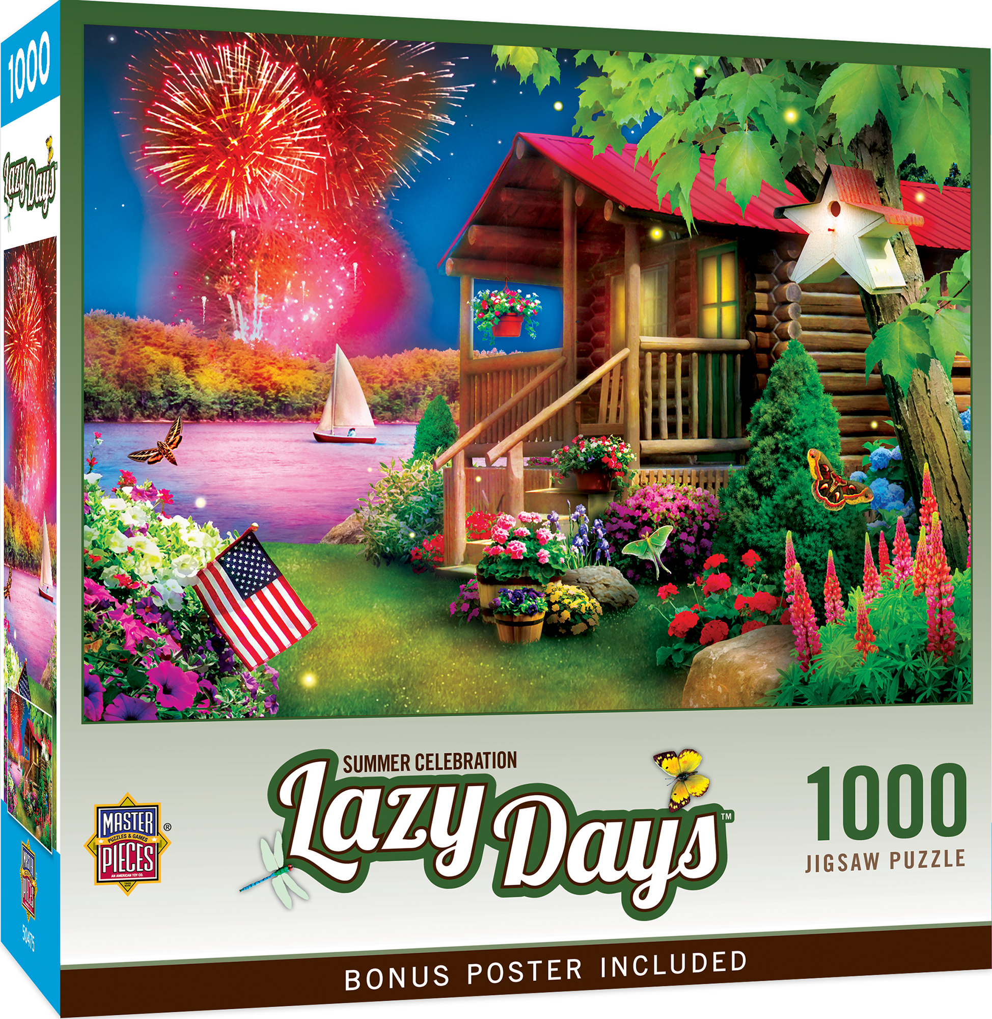 Lazy Days - Summer Celebration 1000 Piece Puzzle