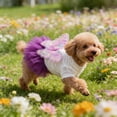 thumbnail image 6 of Nkmbld Cat Dresses Lightweight Puppy Princess Dress with Bowknot for Small Medium Dogs Cats, Summer Sleeveless Puppy Clothes for Birthday Party Wedding, 6 of 8