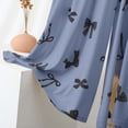 thumbnail image 4 of Warop Women's Pajama Pants with Elastic Waistband, Bow Print, Comfortable and Casual for Home and Daily Use, 4 of 5