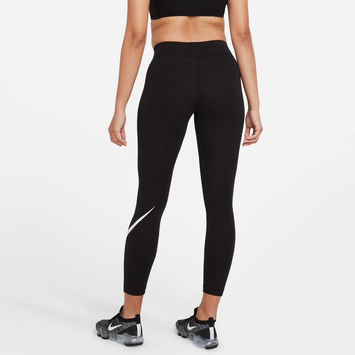 Nike Women's Essential Swoosh Mid-Rise Leggings photo 2
