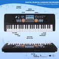 thumbnail image 2 of Teclado eléctrico Piano Pyle 49 teclas con micrófono y recargable, 2 of 7
