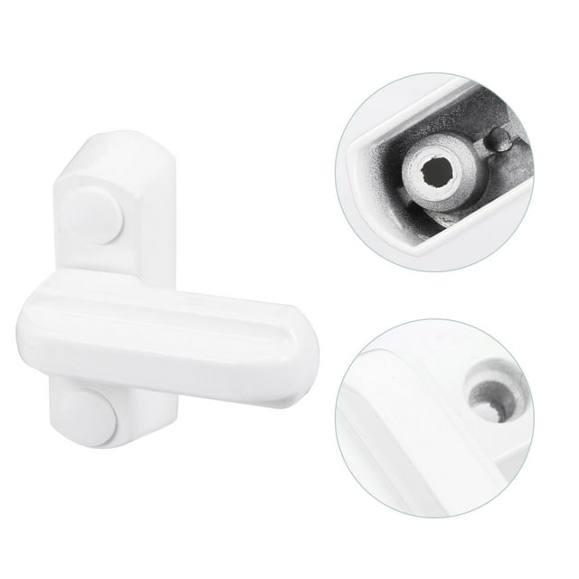 UPGRATOR 4Pcs Metal T Shaped Lock for Home Security and Family Protection
