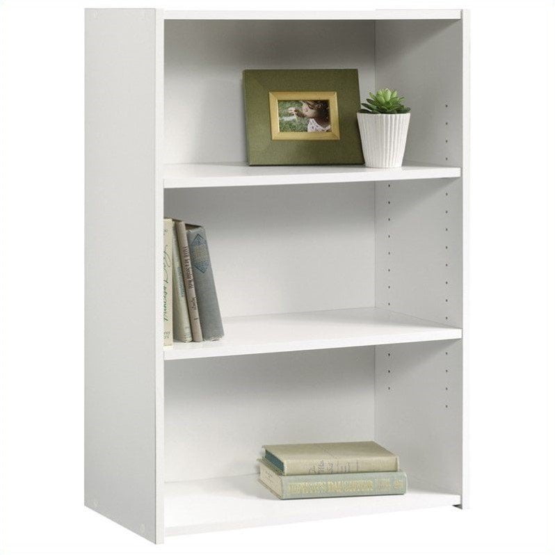 Sauder Beginnings 3 Shelf Bookcase In Soft White Walmart Canada