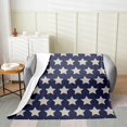 thumbnail image 1 of Throw Blanket, American Flag Flannel Fleece Blanket, Independences Of Freedom, 1 of 6