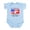 Sky Blue, variant on CafePress - Half Swiss 100% Cute Body Suit - Baby Light Bodysuit, Size Newborn - 24 Months