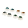 thumbnail image 7 of 8pc Realistic Half Round Hollow Fake Eyes Eyeball Prop Horror 20mm, 7 of 7