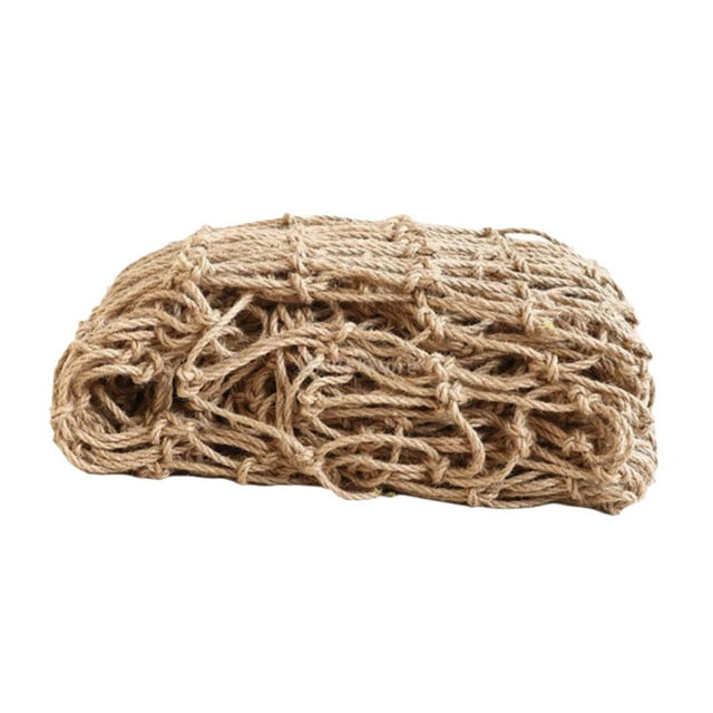 GROWTH TANK Hemp Ropes Netting Wear Resistant Garden Netting for Outdoor Climb Plant Balcony Rope Thickness 5mm