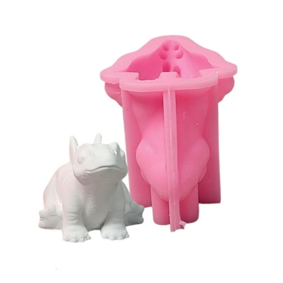 AOOOWER 3D Dragon Shape Silicone Molds for Epoxy Resin Candle Soap Making Fondant Silicone Molds for Chocolate Candy Cake Baing