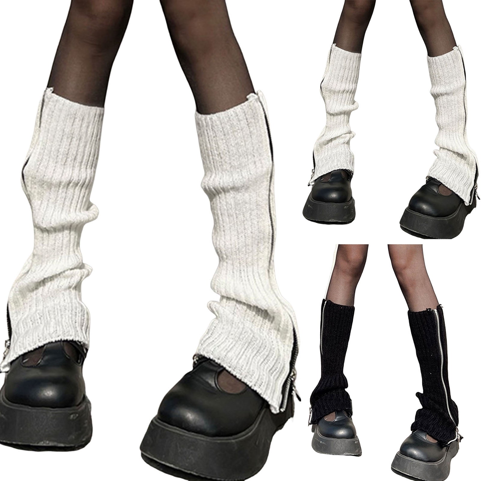 harmtty 1 Pair Leg Socks Adorable Skin-friendly Multi-colored