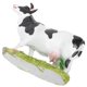thumbnail image 3 of Figura de vaca lechera, estatua de resina portátil, figura de vaca de resina para jardín, decoración, 3 of 7