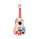 thumbnail image 2 of Ukelele de juguete para niños, juguete de desarrollo para bebés principiantes, juguete Montessori, arte musical. rosa, 2 of 9