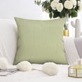 thumbnail image 3 of Chic Farmhouse Throw Pillow Covers in Grey & Beige, Pack of 2, 18x18 inch – Modernize Your Living Space, 3 of 7