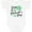 AA-White, variant on Inktastic Happy St. Patrick's Day- four leaf clovers Boys or Girls Baby Bodysuit