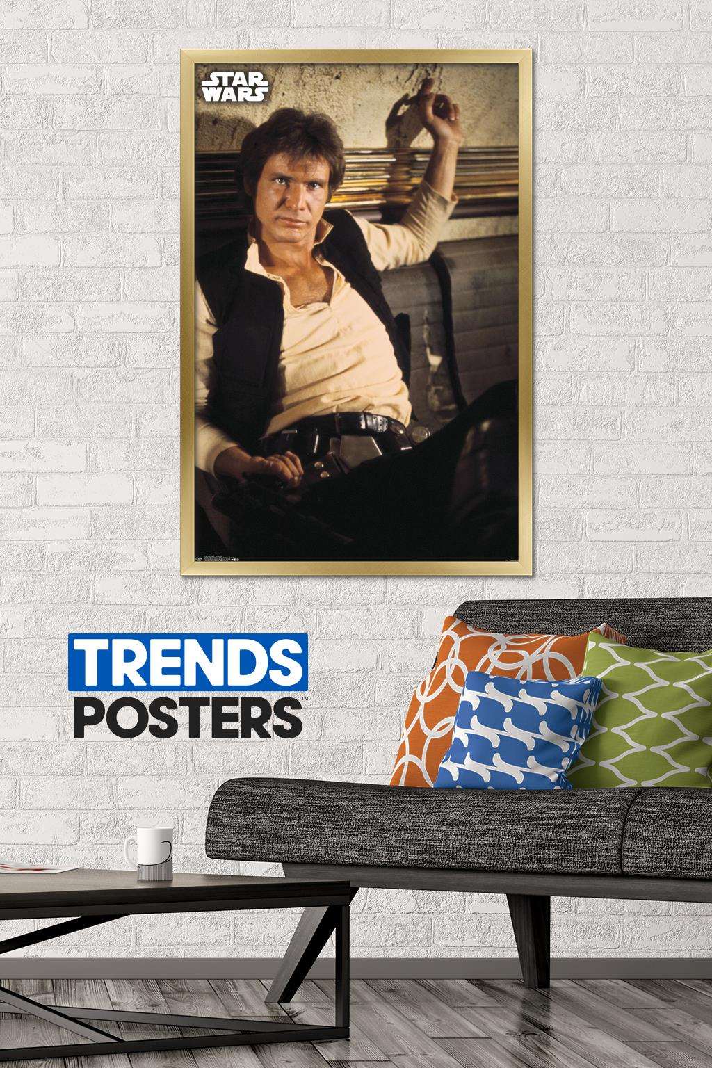 Star Wars: Saga - Scoundrel Wall Poster, 22.375" x 34", Framed