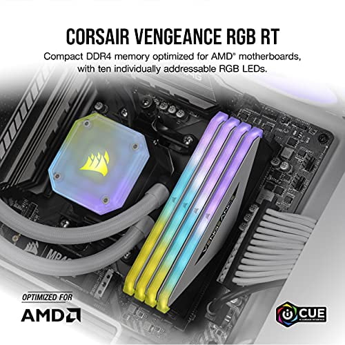 Corsair - CORSAIR Vengeance RGB RT - DDR4 - kit - 32 GB: 2 x 16 GB