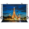 thumbnail image 1 of YUSDECOR Background 7x5ft Amazing Golden Tower Night Scenery Photography Backdrop Props Room Mural, 1 of 3