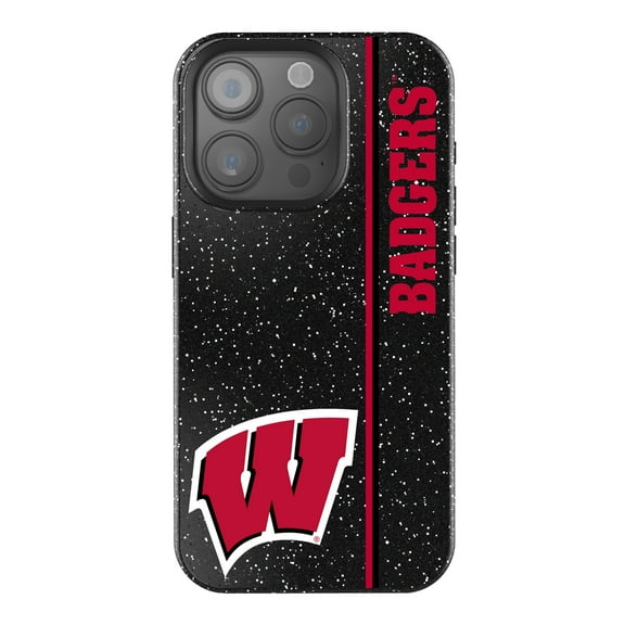 Keyscaper Black Wisconsin Badgers iPhone Bling Case