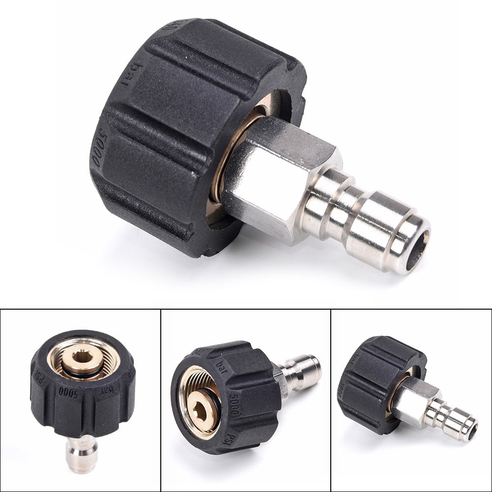 Quick Connector Coupler for Pressure Washer Nozzle Clean Hose Pipe Fitting 