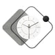 thumbnail image 1 of Reloj de Pared Acrílico Creativo Sunnimix Decorativo Silencioso Gris, 1 of 7