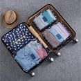 thumbnail image 5 of Travel Suitcase Organizer Bag Set, 6 Pack Packing Cubes for Clothes and Laundry, Portable Dustproof Storage Pouch Set for Business Trips, 5 of 7