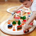 thumbnail image 5 of Mini Conos de TráFico 20 Uds. Conos de Carretera en Miniatura Conos de ConstruccióN Conos de TráFico para NiñOs SeñAles de TráFico Juguetes, 5 of 5