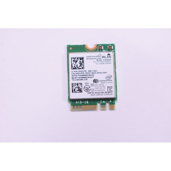 N2VFR Dell Wireless Bluetooth Card I3558-10000BLK 11-3162 11-3558