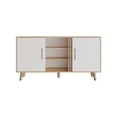 thumbnail image 2 of Buffetera para Cocina RTA Estilo Moderno Color Blanco y Madera, 2 of 3