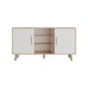 thumbnail image 2 of Buffetera para Cocina RTA Estilo Moderno Color Blanco y Madera, 2 of 3