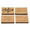 thumbnail image 2 of 360 Pcs Exquisite Kraft Paper Thank You Cards ,for Small Business Appreciation Card Gift Decoration Cards, 2 of 7