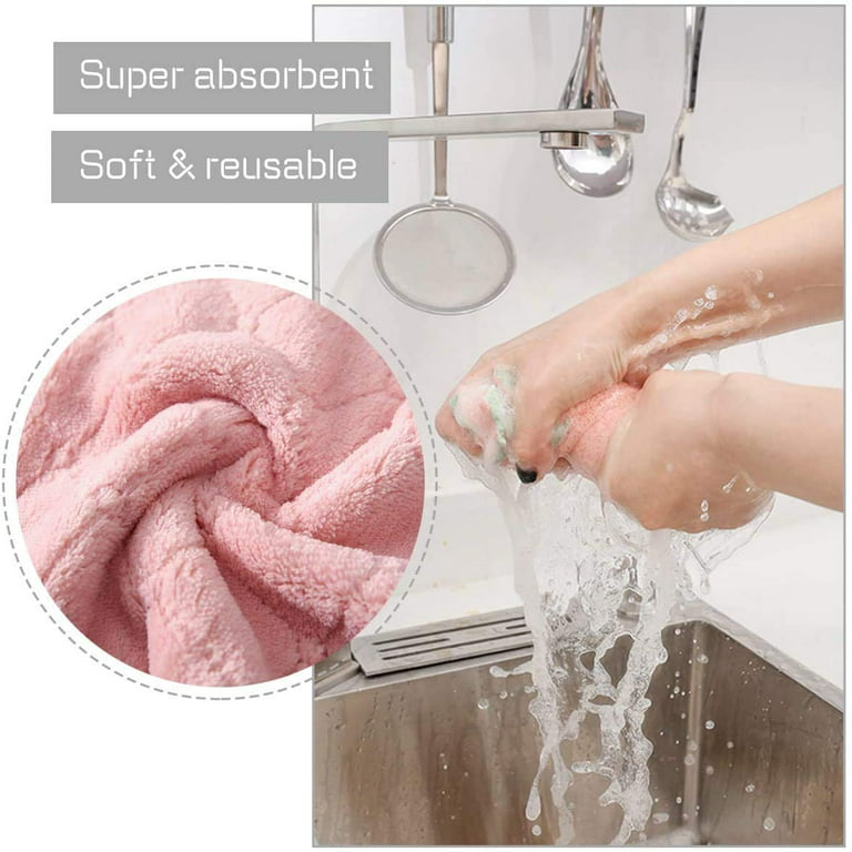 Microfiber Cleaning Cloth,kitchen Dish Towels,size:10 X 10,dish