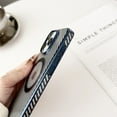 thumbnail image 6 of for Magnetic iPhone 13 Pro Max Case, Phone Case [Compatible with MagSafe] Slim Fit Smooth Carbon Fiber Shockproof Women Men Girls Boys Protective Case Cover for iPhone 13 Pro Max, Silver, 6 of 8