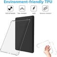 thumbnail image 3 of Clear Shell Cover Case for Amazon Kindle Paperwhite (11th Generation) 2021, Transparent Four Corner Protection TPU Drop Proof Shockproof Anti-Fingerprint Anti-Yellow Case, Clear, 3 of 7