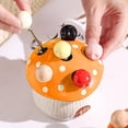 thumbnail image 4 of Fruit Fork Storage Jar Ceramic Dessert Fork Holder 4.1In Stainless Steel Fruit Forks Organizer For Home Dining Table Gatherings Dessert Afternoon Tea Tabletop Storage Organizer Kitchen Accessories, 4 of 6