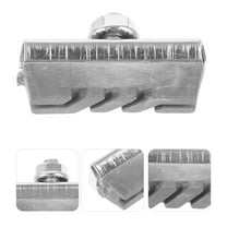 Worgeous Bicycle Brake Pads Brake Pads Rubber Silver Cyclists Mountain Bike Practice 10Pcs
