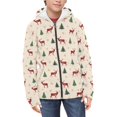 thumbnail image 2 of DISNIMO Christmas Reindeer Hoodie Boy Snowflake Hoodies Zipper for Teen Girls Zip Hoodies Size 14-16 Kids Streetwear Hoodie Boys Zip Up Sweatshirt Jacket Children Hooded Jackets Youth Clothing Fall, 2 of 7