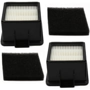 Masterpart Filter Set F43 Replacement Set, 2 Pack, Compatible with Dirt Devil Easy Lite Cyclonic Quick Vac UD20005, Extreme Cyclonic Quick Vac UD20010.