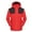 Red, variant on Babysbule Winter Coats for Women Men And Women Can Wear Hooded Plush Contrast Color Outdoor And Warm Jacket Clearance Tops
