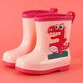 thumbnail image 2 of Kogui Toddler Boy Rain Boots Kids Rain Boots Premium Collection, Waterproof Natural Rubber Boots for Toddlers and Kids Size 12.5 (Pink,Little Kids 12.5), 2 of 4