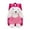 D-Hot Pink, variant on Cute Backpack Bunny Backpack with Detachable Soft Plush Toy for Travel & Back-to-School Gifts Birthday Gifts(D-Coffee)
