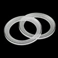 thumbnail image 4 of Pair 4 Inch Car White Clear Speaker Spacer Ring Mounting Spacer Acrylic 79mm ID, 4 of 6